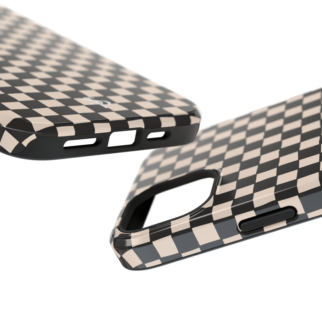 Checkerboard Impact-Resistant Case