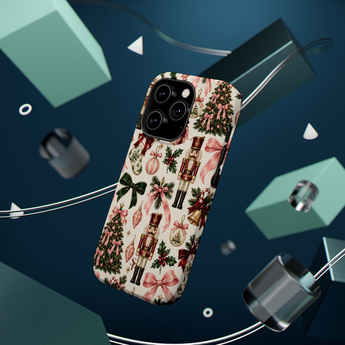 Christmas Nutcracker Magnetic Phone Case