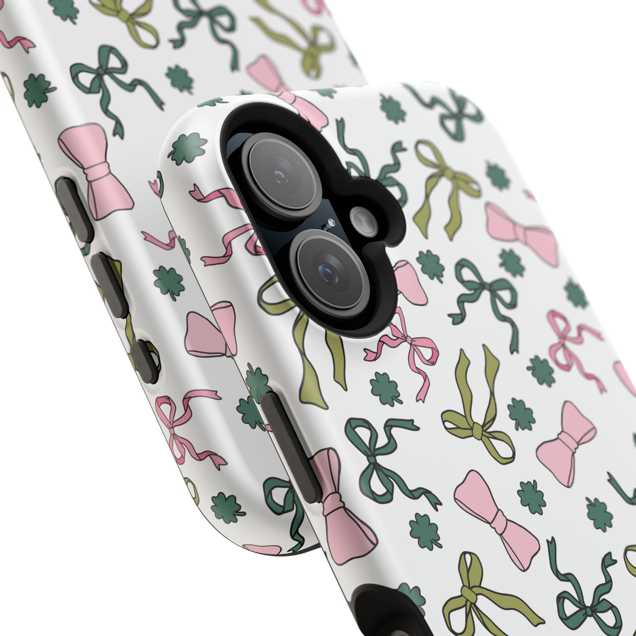 Bows and Shamrocks Magnetic Phone Case
