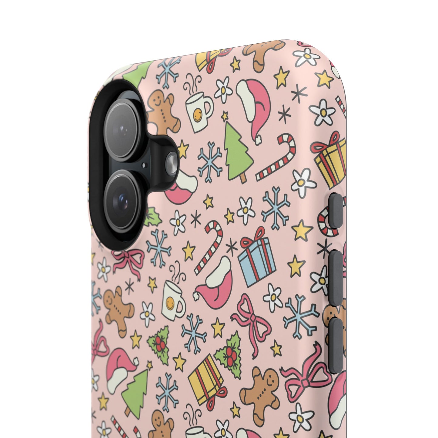 Festive Holiday Phone Case - Impact-Resistant Design for Christmas Cheer