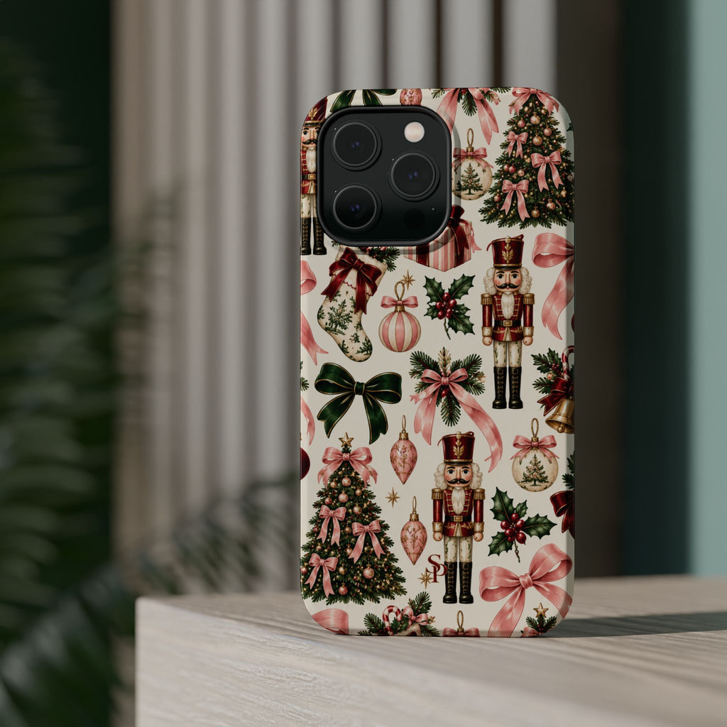 Christmas Nutcracker Magnetic Phone Case