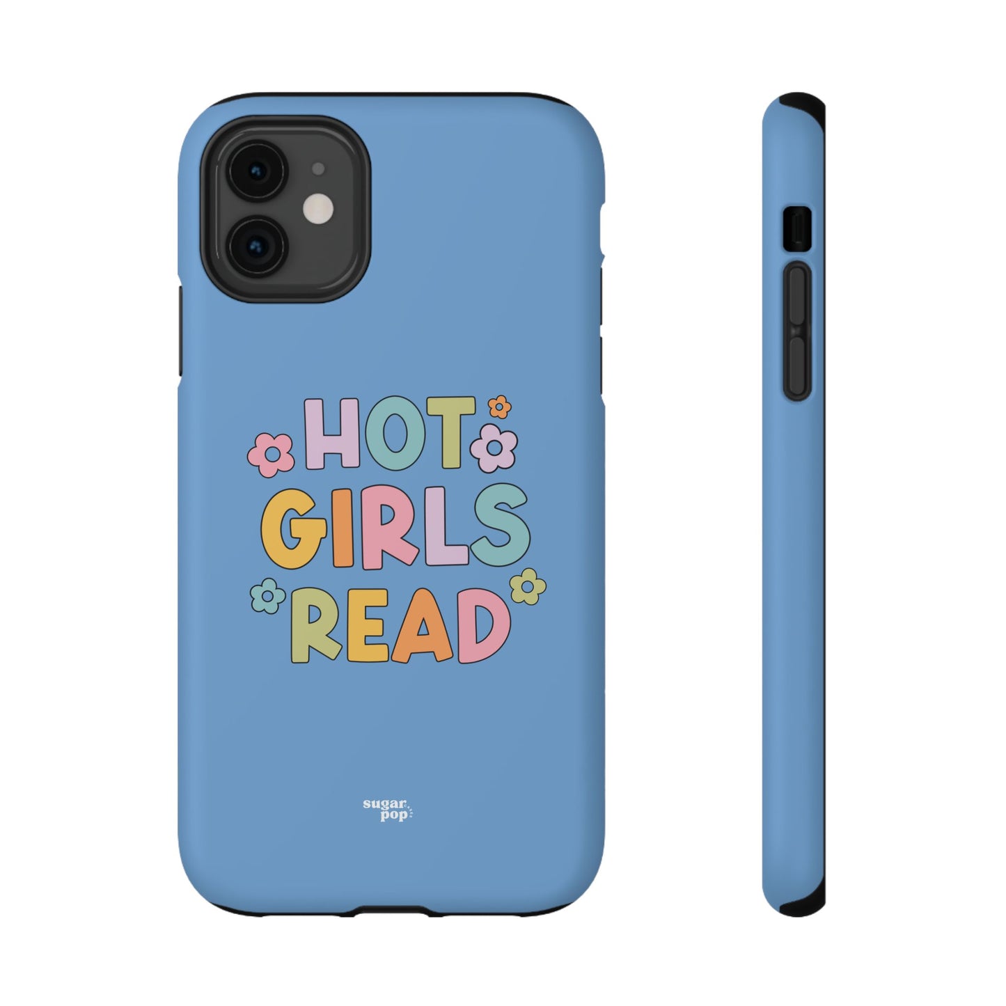 Hot Girls Read Impact-Resistant Phone Case - Design for Book Lovers