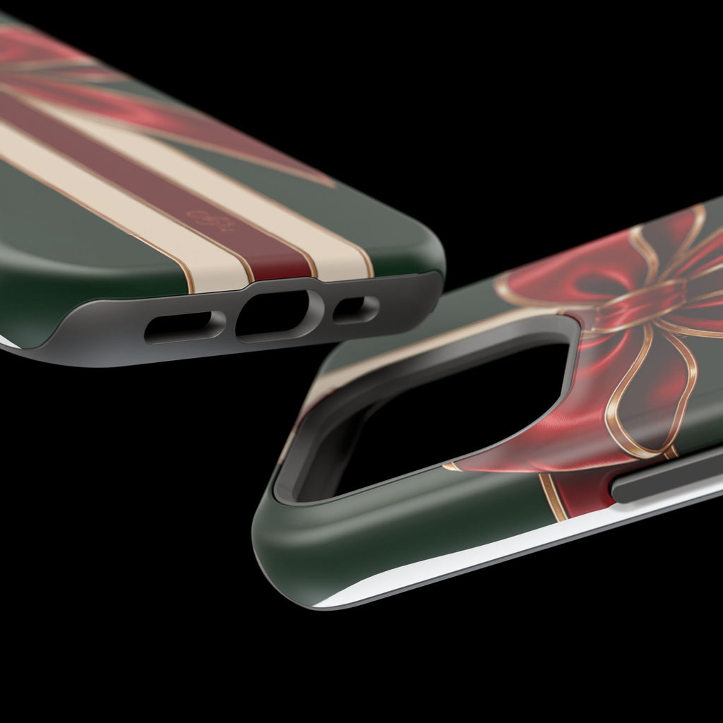Christmas Gift Bow Magnetic Phone Case