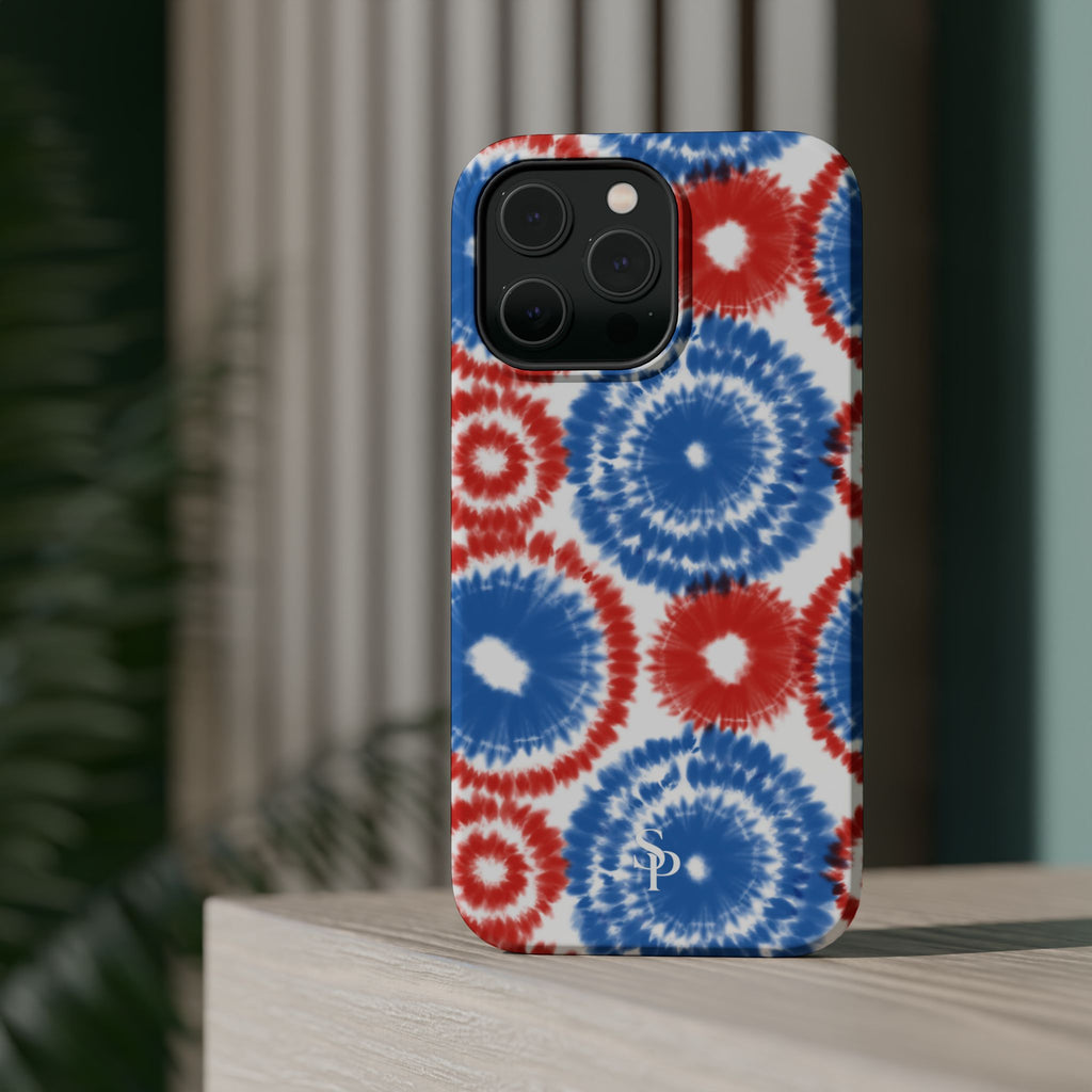 Patriotic Tie-Dye Magnetic Tough Case