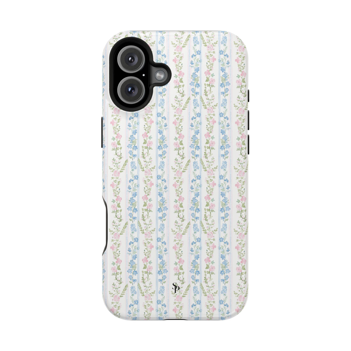 Pastel Floral Pattern Magnetic Tough Case