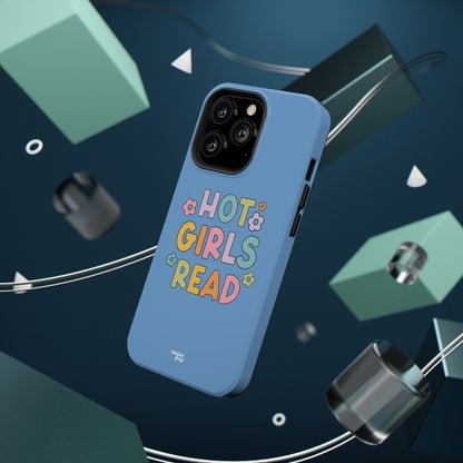 Hot Girls Read Impact-Resistant Phone Case - Design for Book Lovers