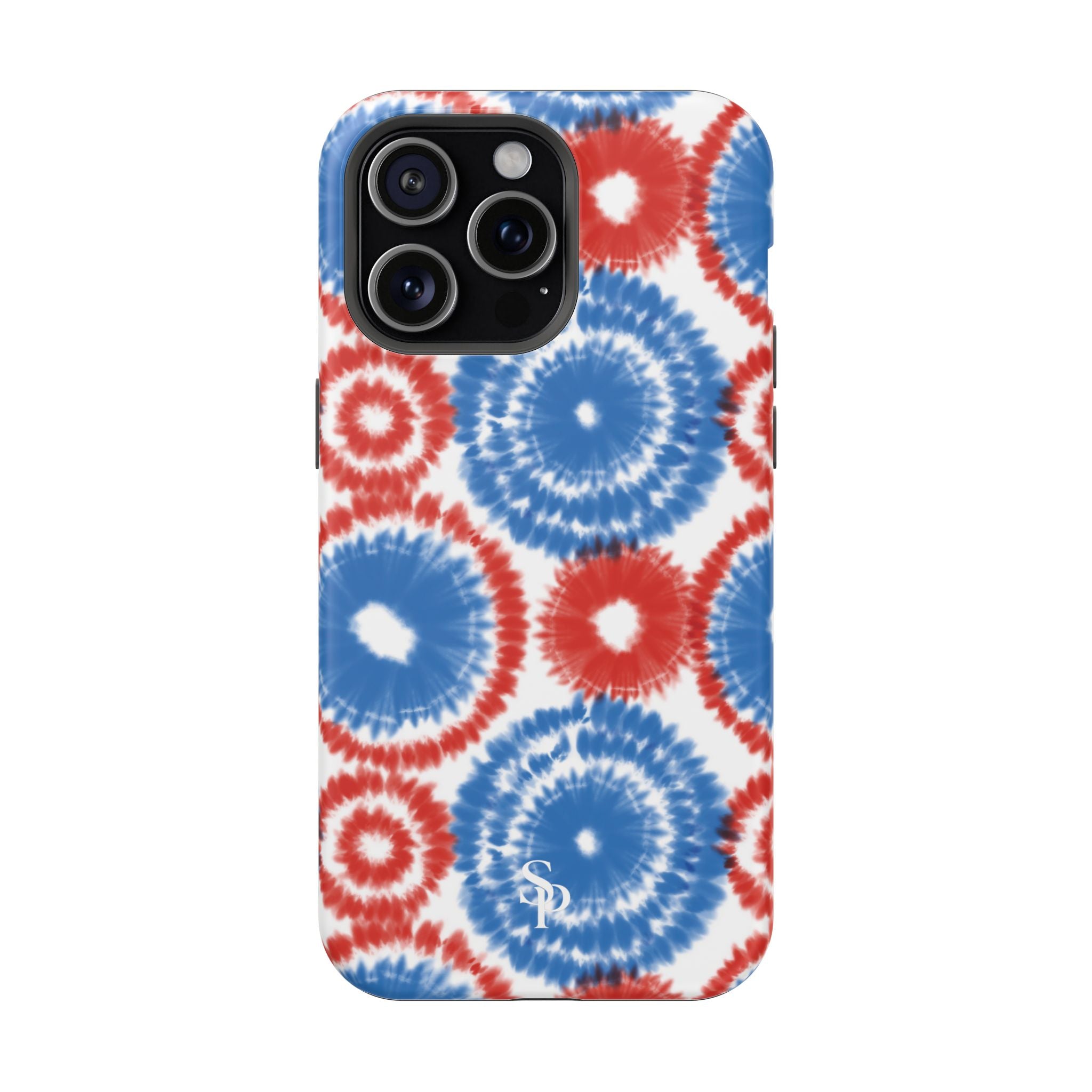 Patriotic Tie Dye Impact Resistant Phone Case
