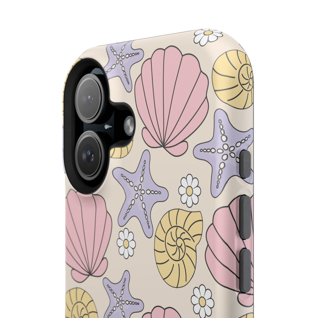 Coastal Shells Impact-Resistant Phone Case