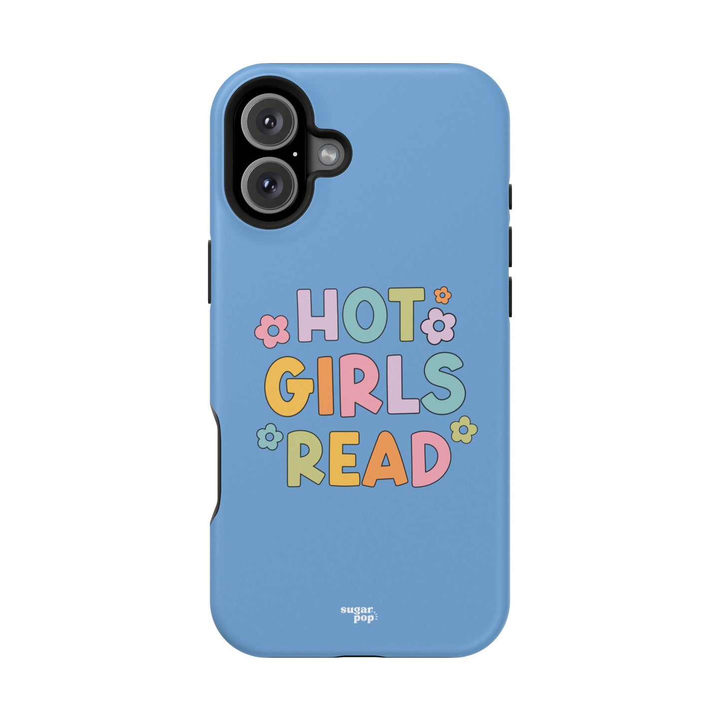 Hot Girls Read Impact-Resistant Phone Case - Design for Book Lovers