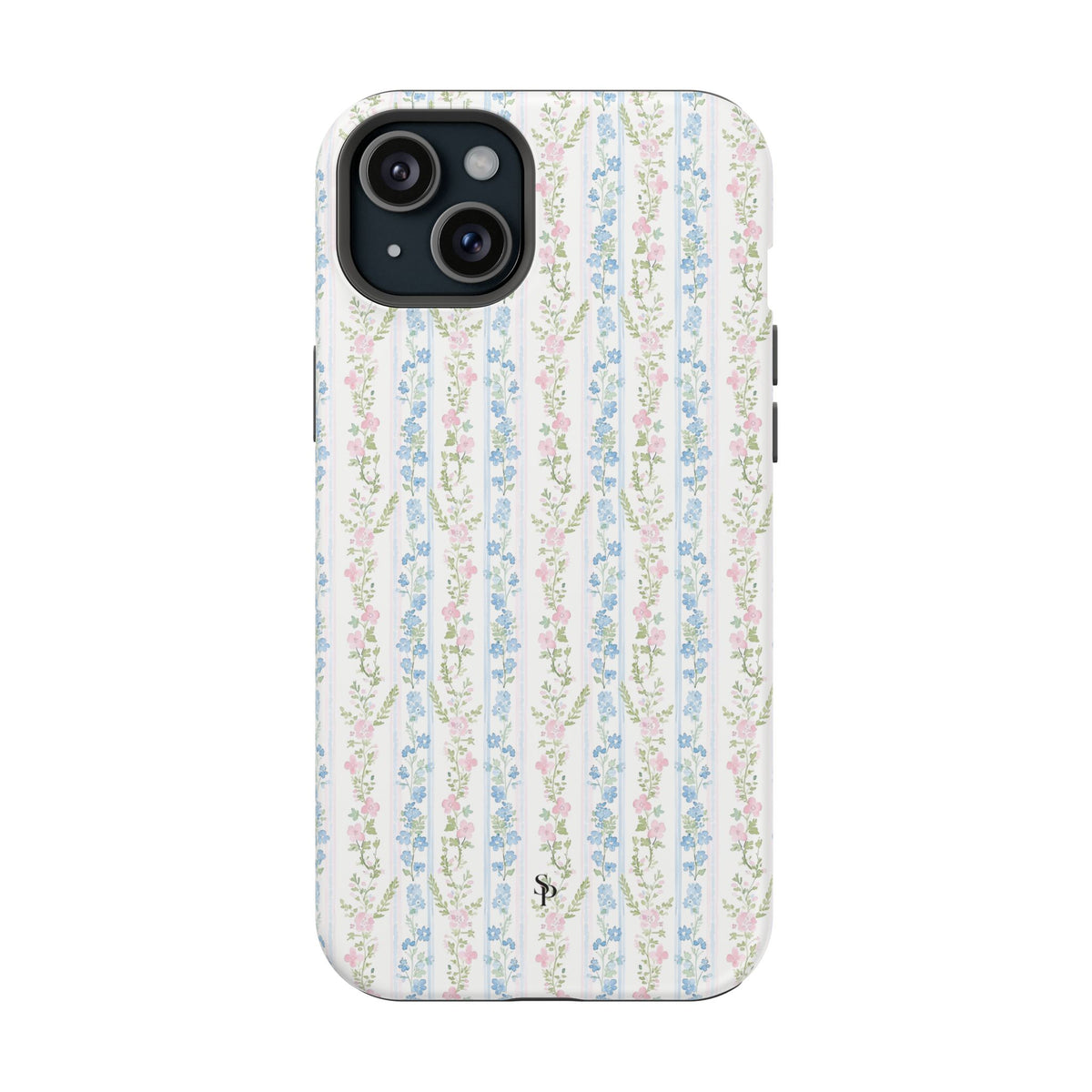 Pastel Floral Pattern Magnetic Tough Case
