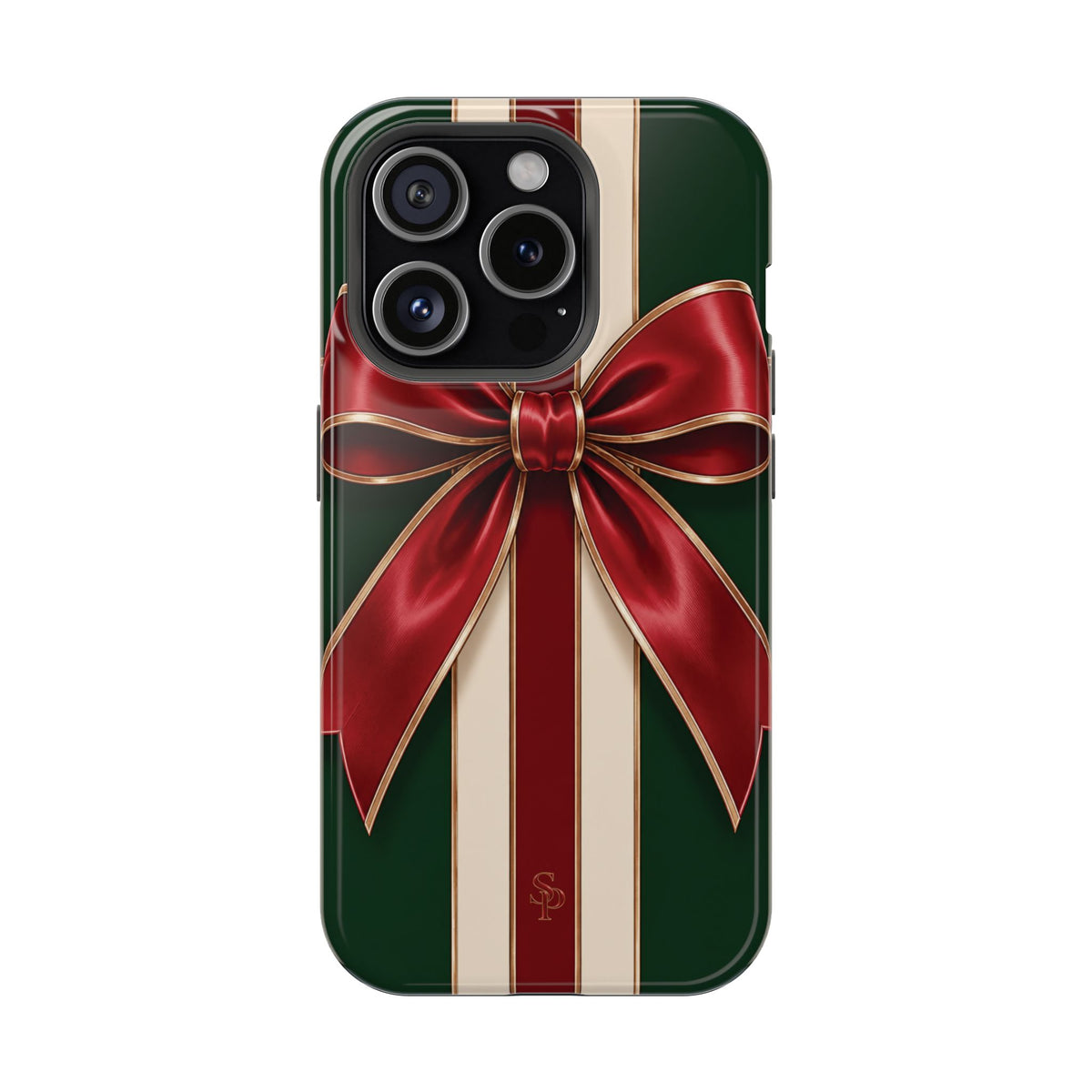 Christmas Gift Bow Magnetic Phone Case