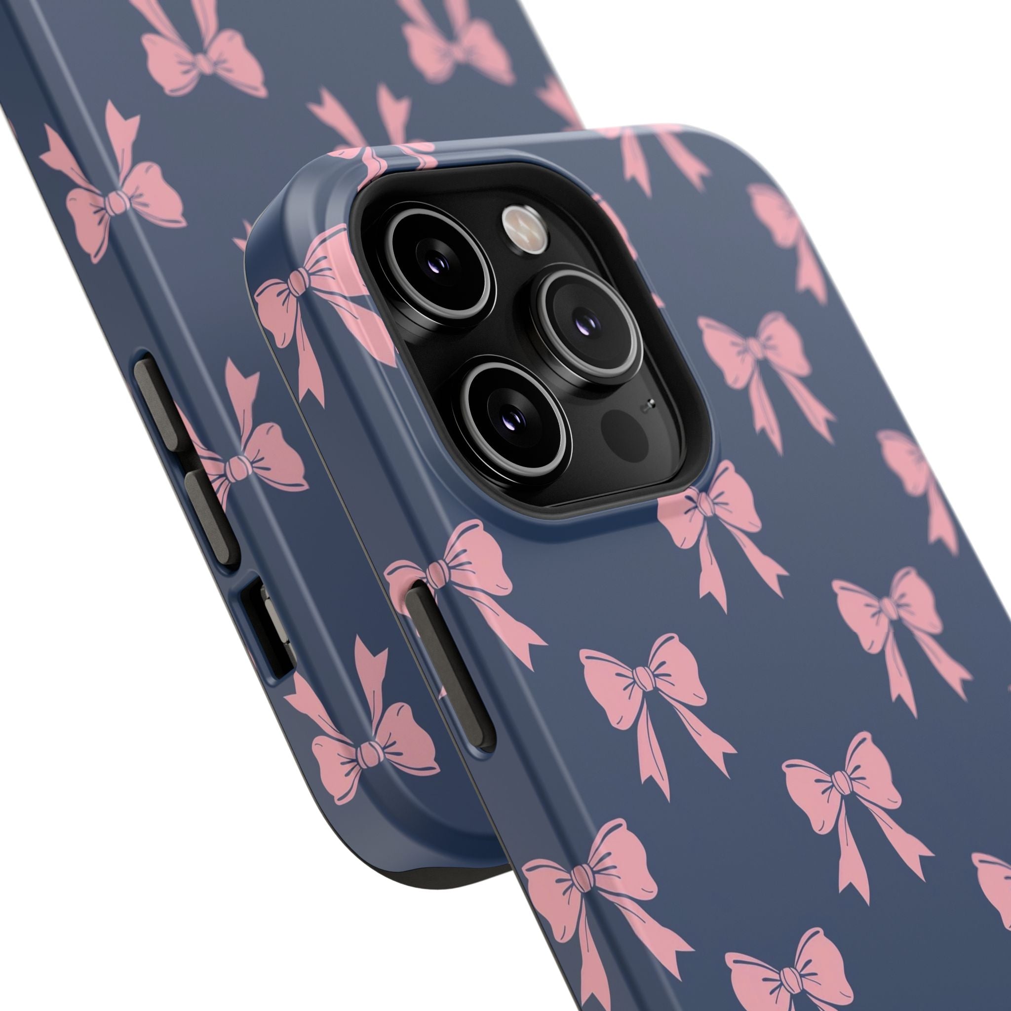 Chic Bow Impact-Resistant Phone Case