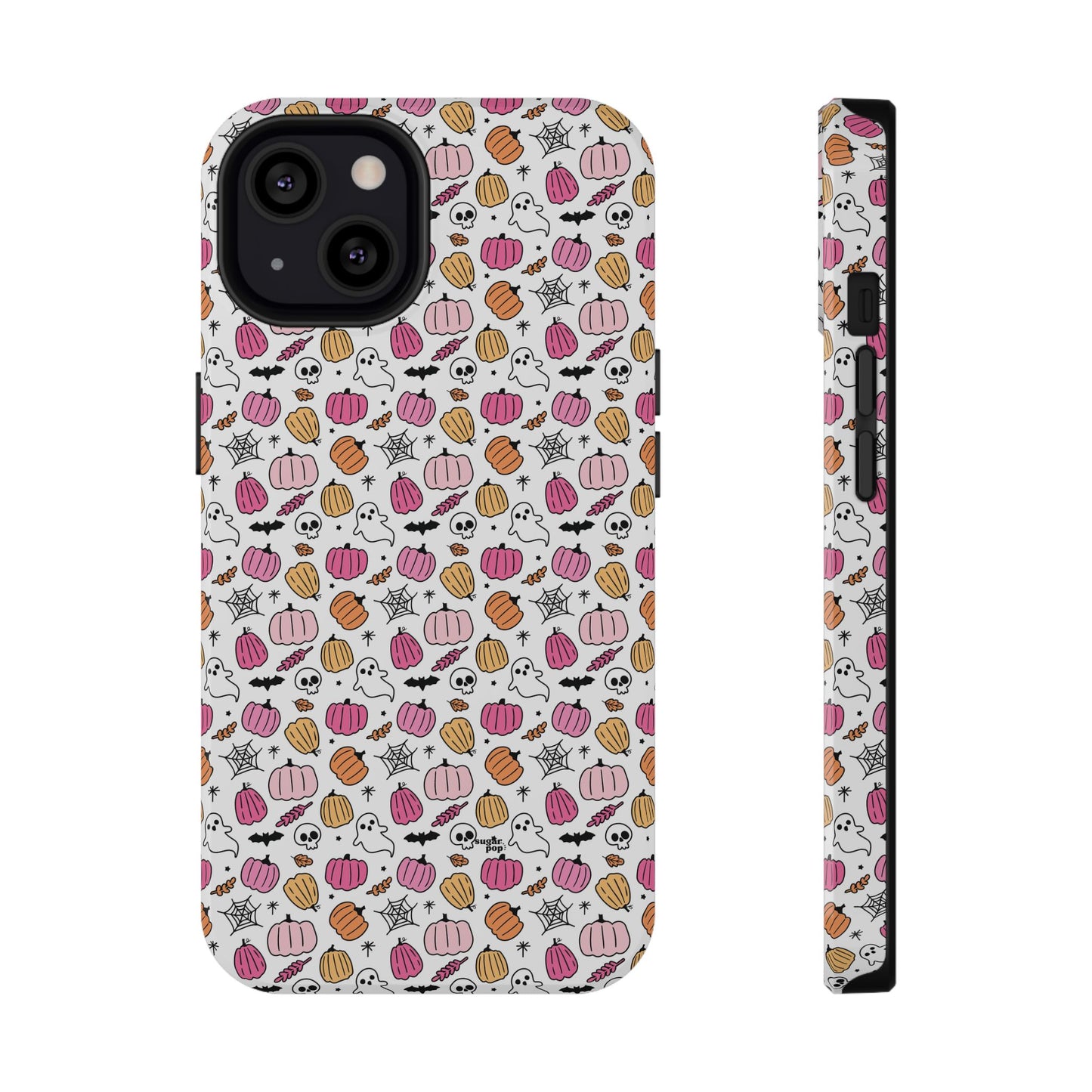 Pink Halloween Impact-Resistant Cases