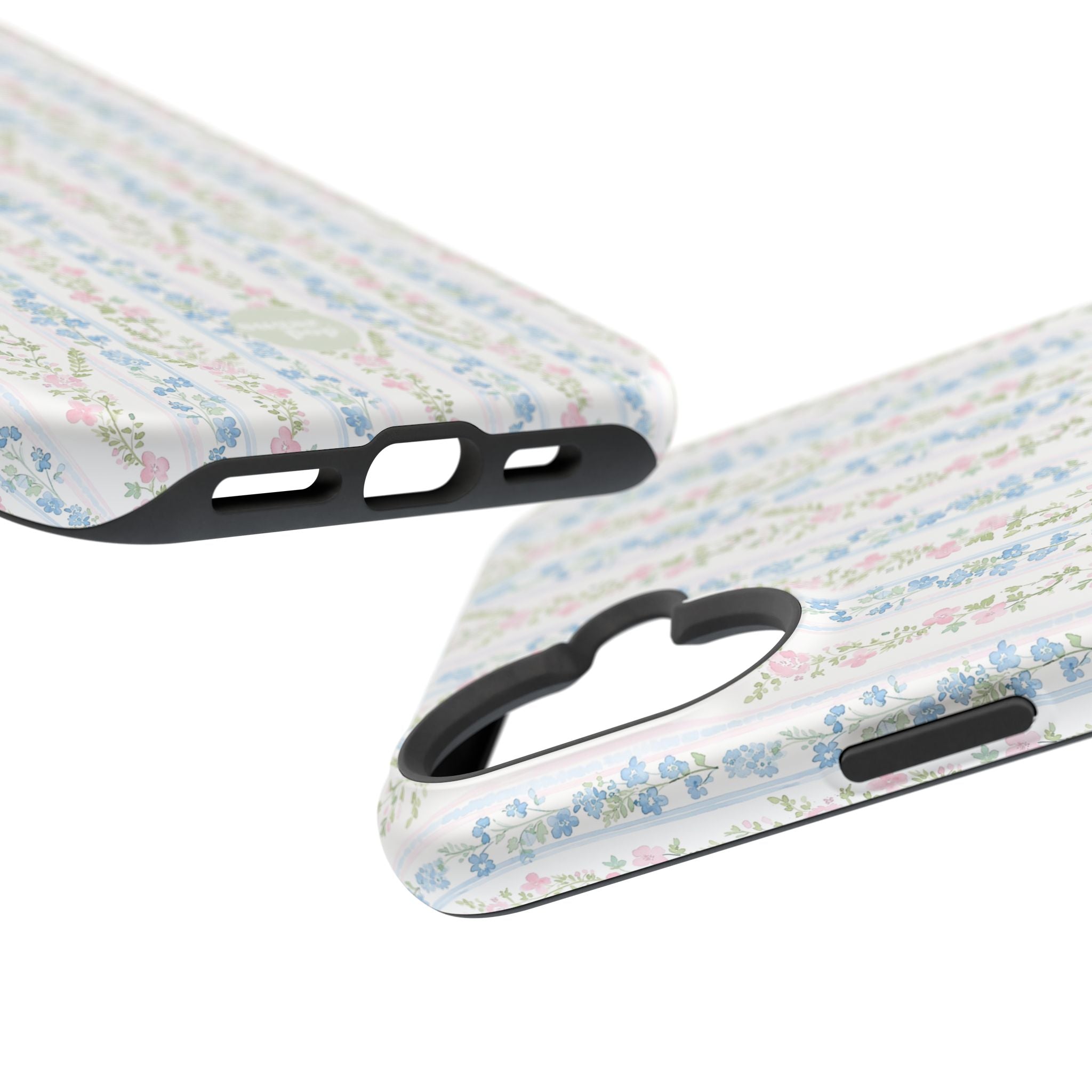 Pastel Floral Pattern Magnetic Tough Case