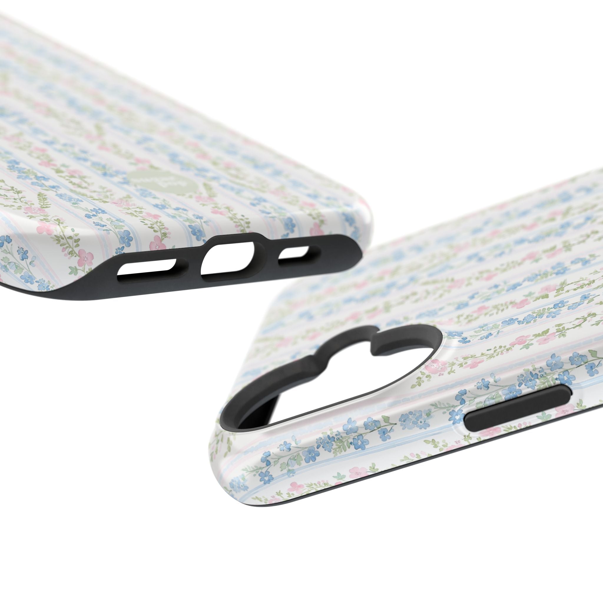 Pastel Floral Pattern Magnetic Tough Case