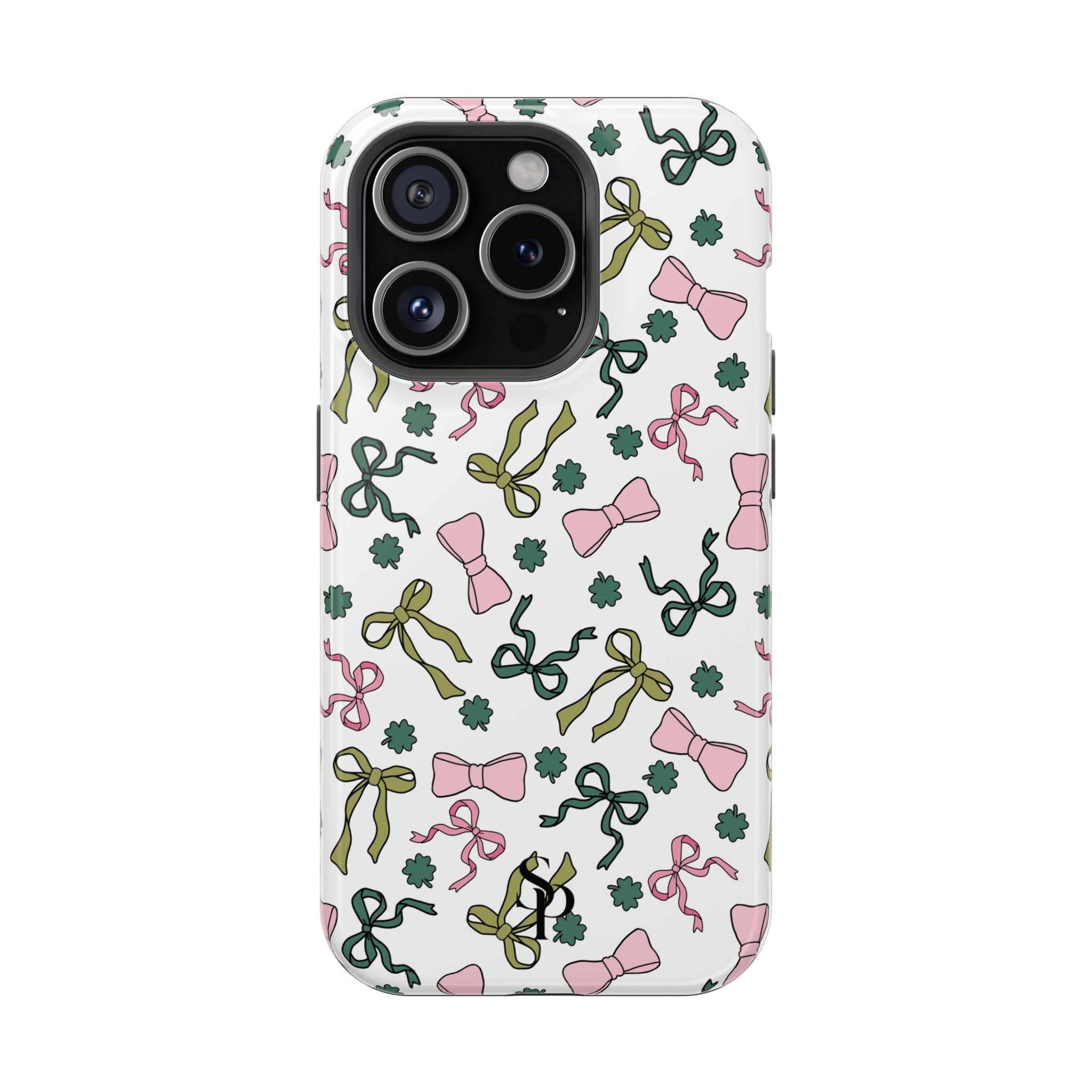 Bows and Shamrocks Magnetic Phone Case