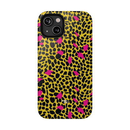 Leopard Print Impact-Resistant Phone Case