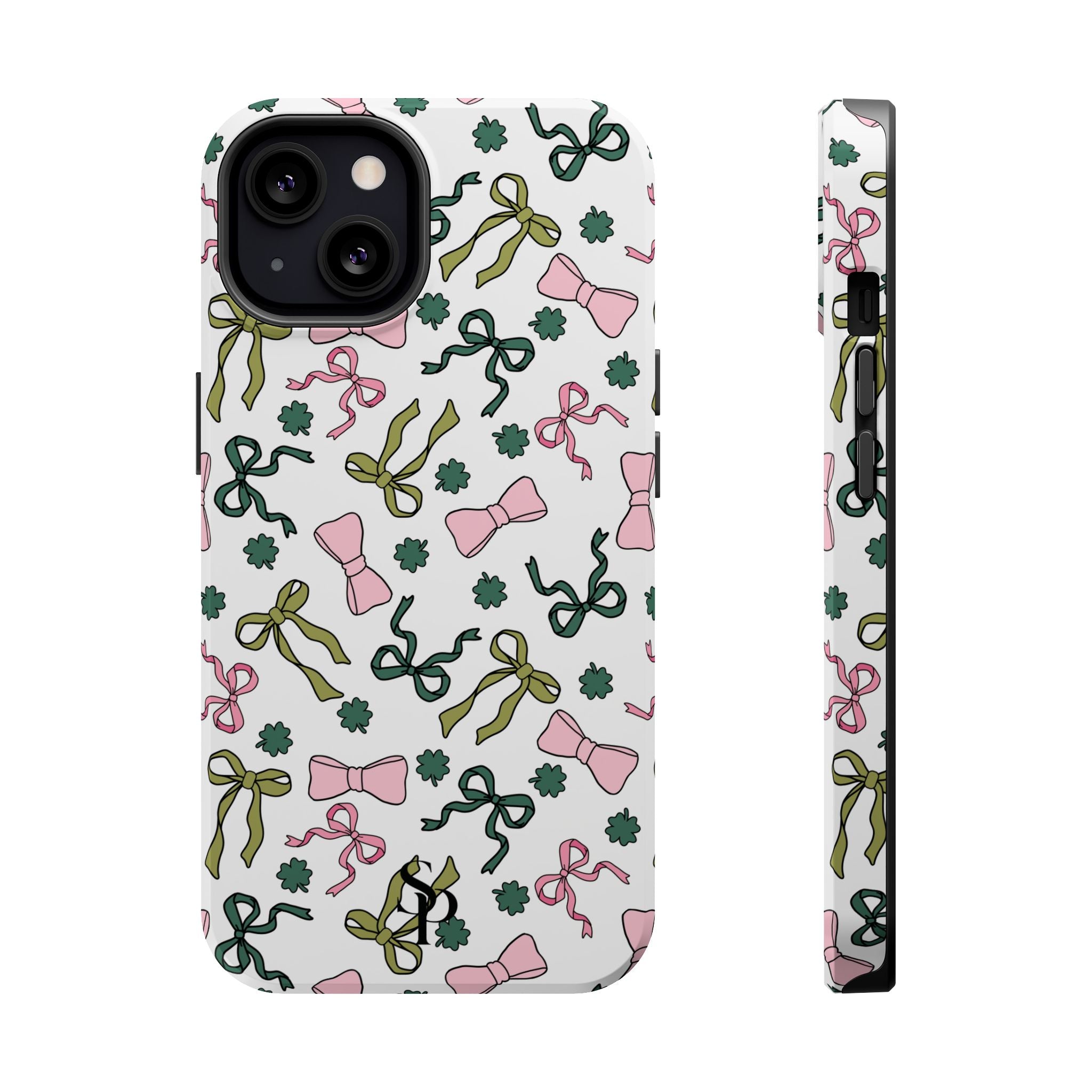 Bows and Shamrocks Magnetic Phone Case