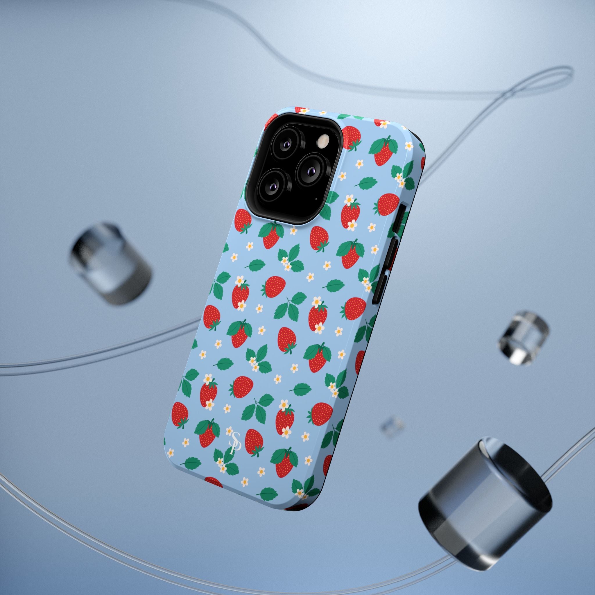 Strawberry Impact-Resistant Cases