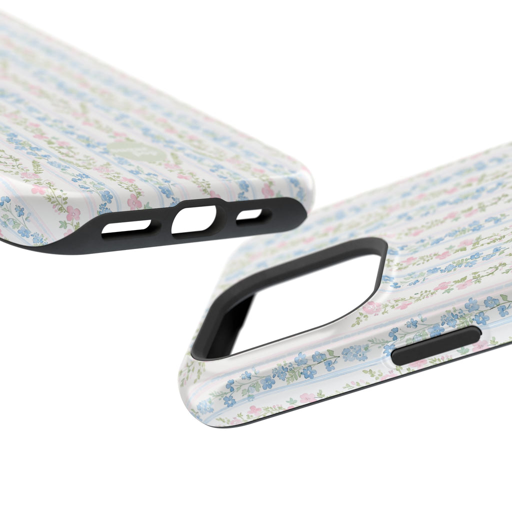 Pastel Floral Pattern Magnetic Tough Case