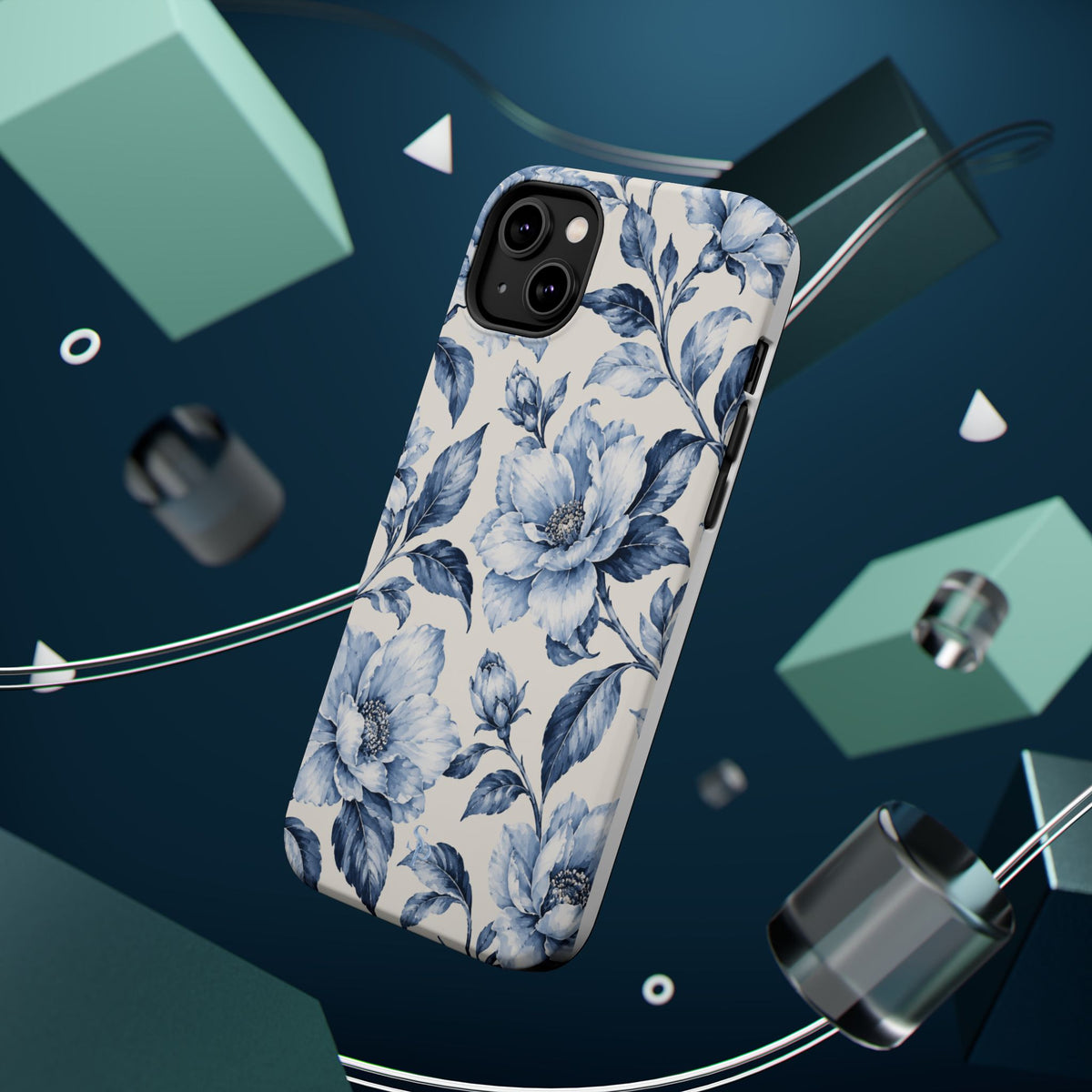 Glacier Floral Magnetic Phone Case