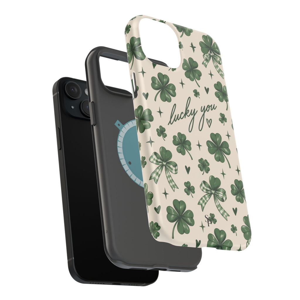 Lucky You Clover Magnetic Impact Phone Case