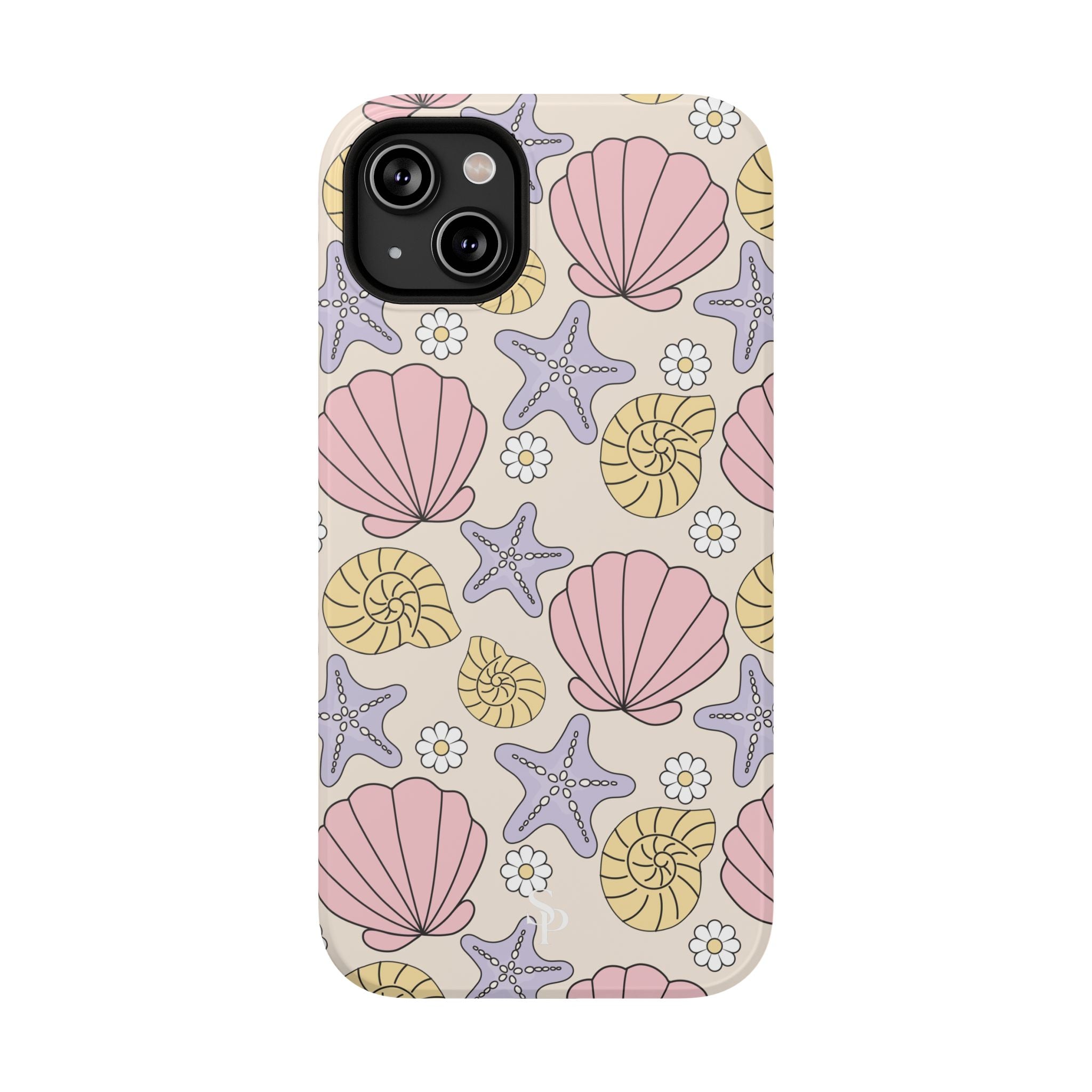 Coastal Shells Impact-Resistant Phone Case