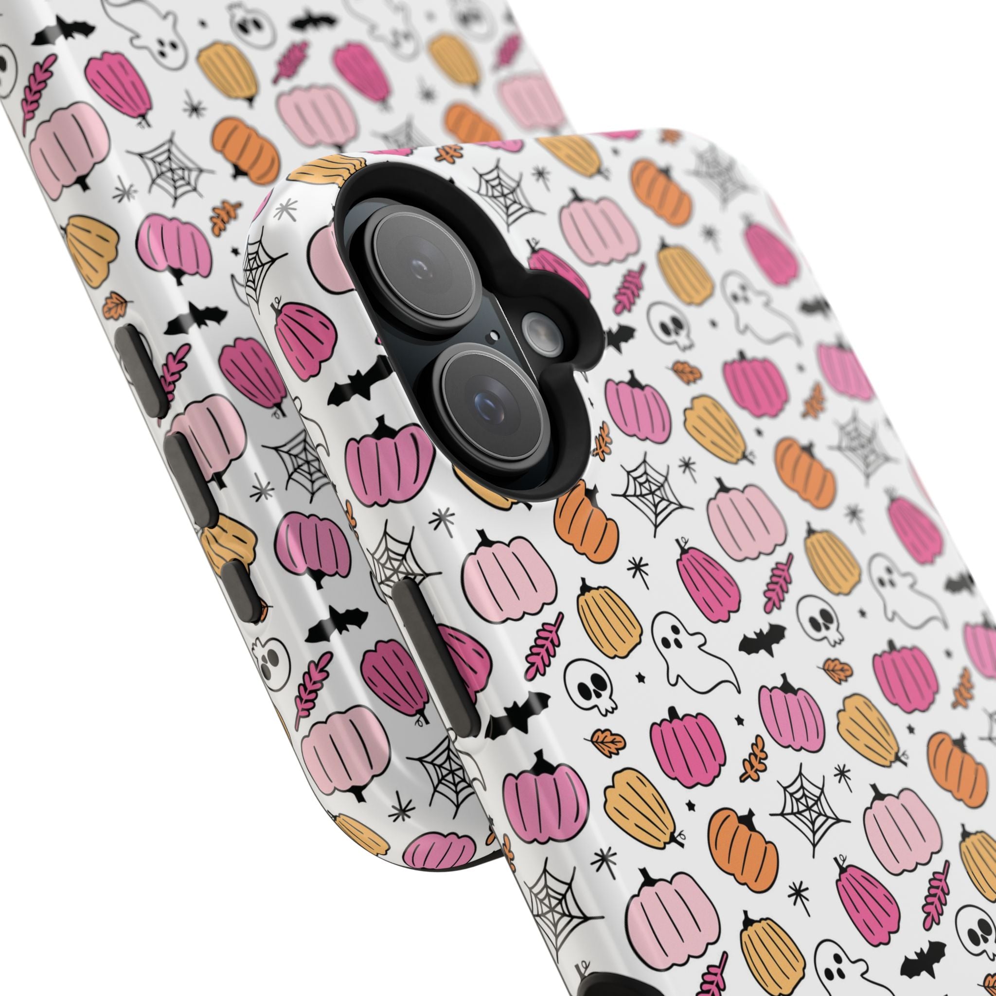 Pink Halloween Impact-Resistant Cases
