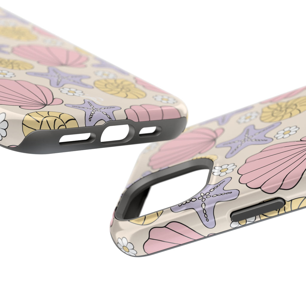 Coastal Shells Impact-Resistant Phone Case