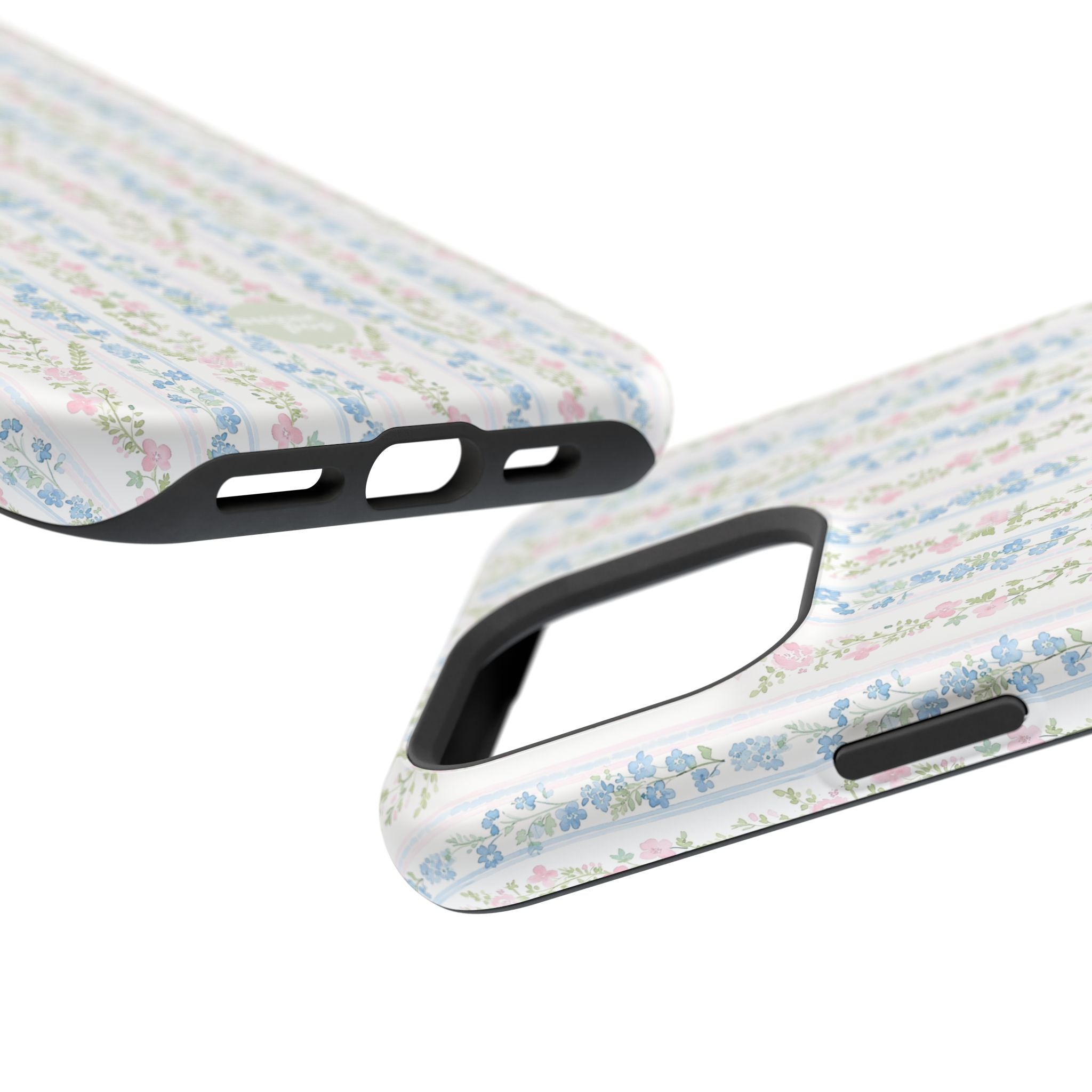 Pastel Floral Pattern Magnetic Tough Case