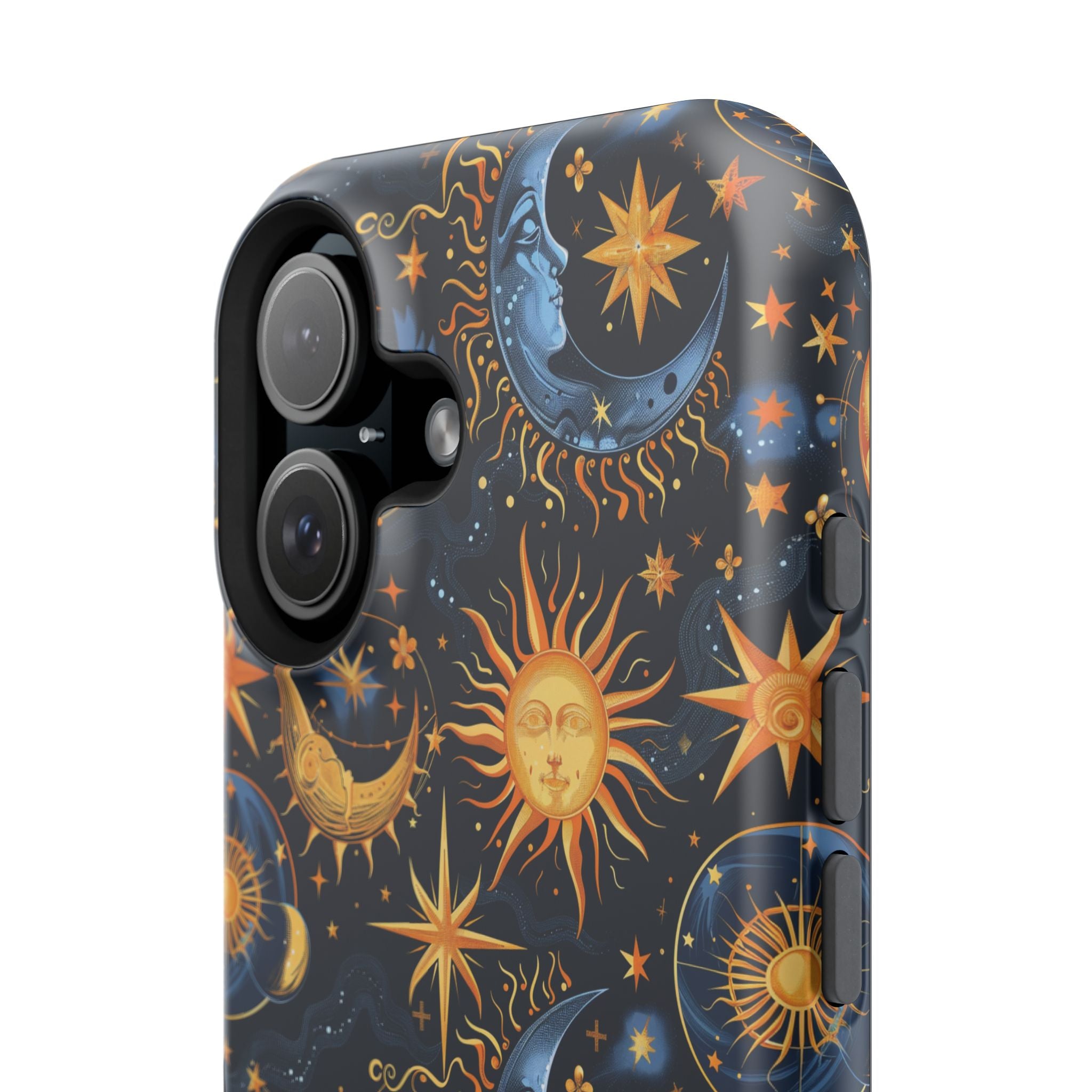 Celestial Sun and Moon Impact-Resistant Phone Case