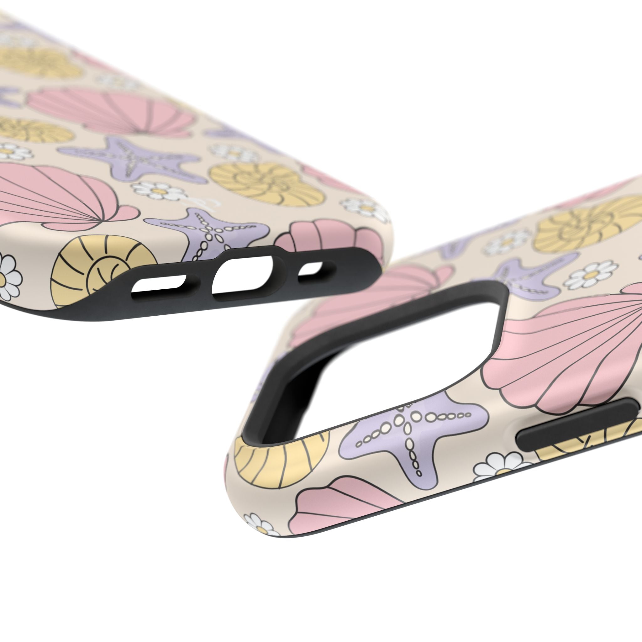 Coastal Shells Impact-Resistant Phone Case