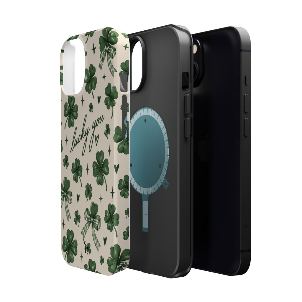 Lucky You Clover Magnetic Impact Phone Case