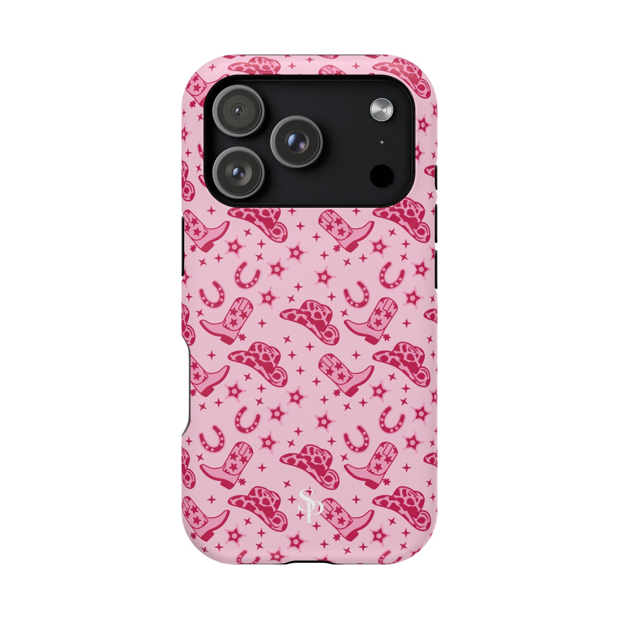 Pink Cowgirl Impact-Resistant Case