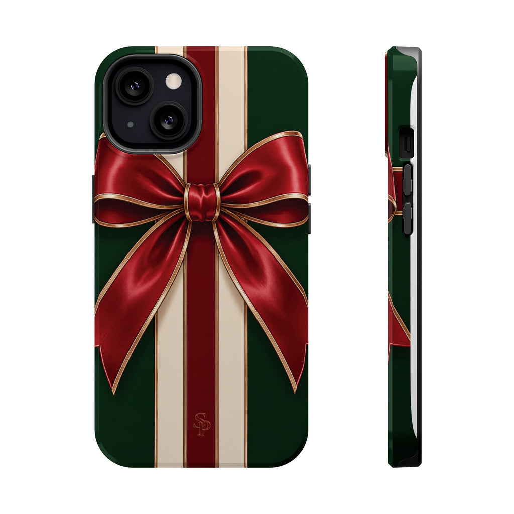 Christmas Gift Bow Magnetic Phone Case