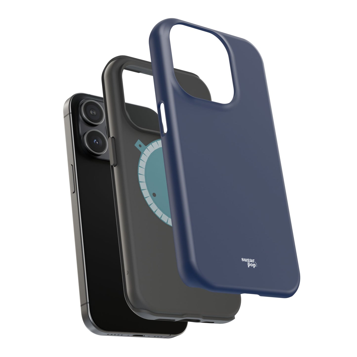 Navy Magnetic Tough Cases for Phones - Secure & Sleek Design