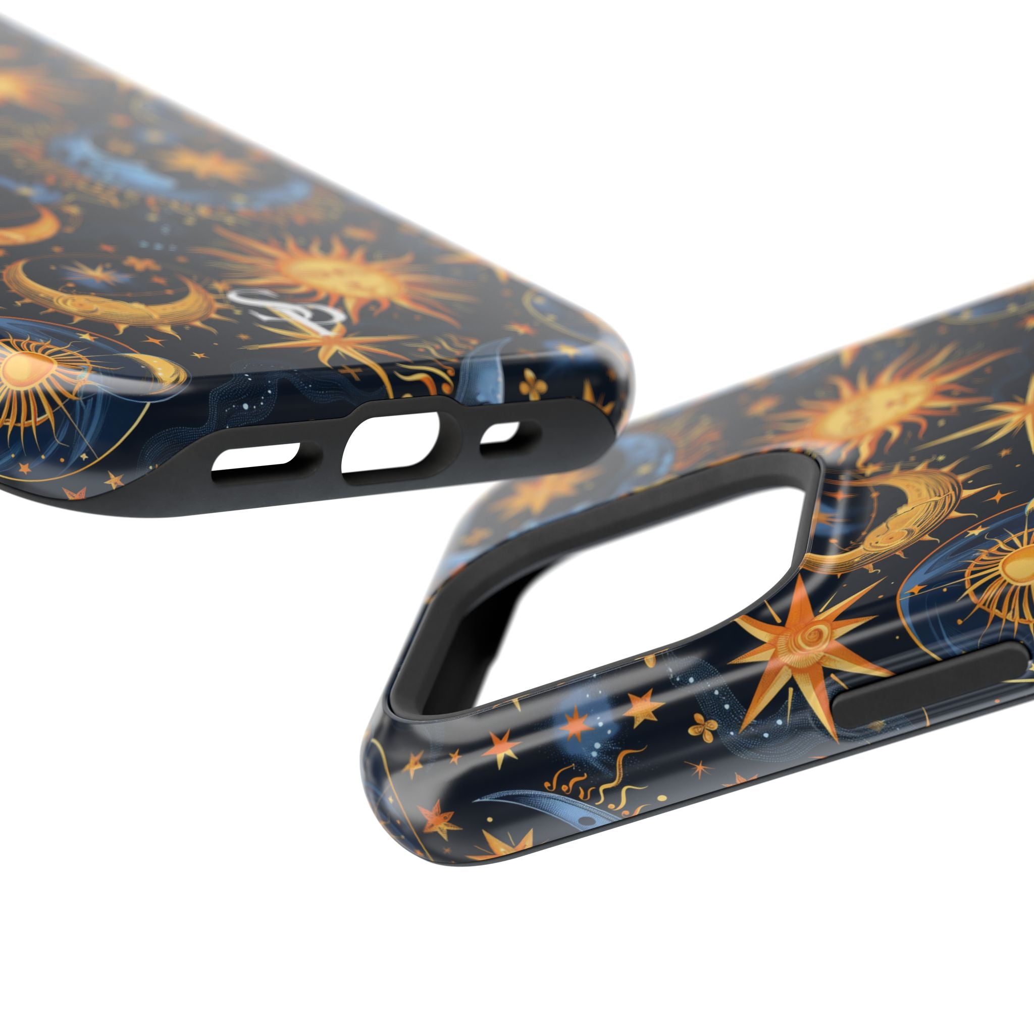 Celestial Sun and Moon Impact-Resistant Phone Case