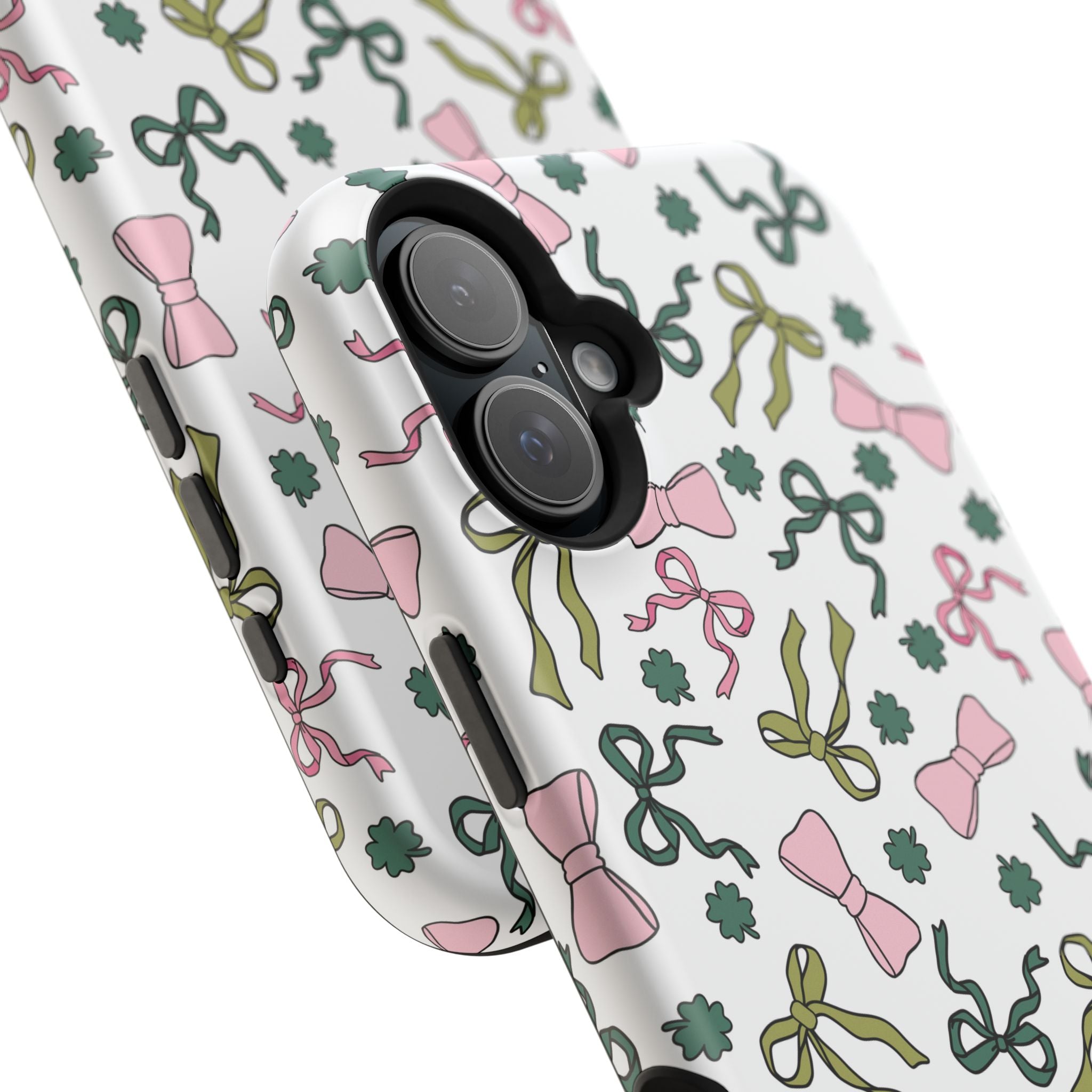Bows and Shamrocks Magnetic Phone Case
