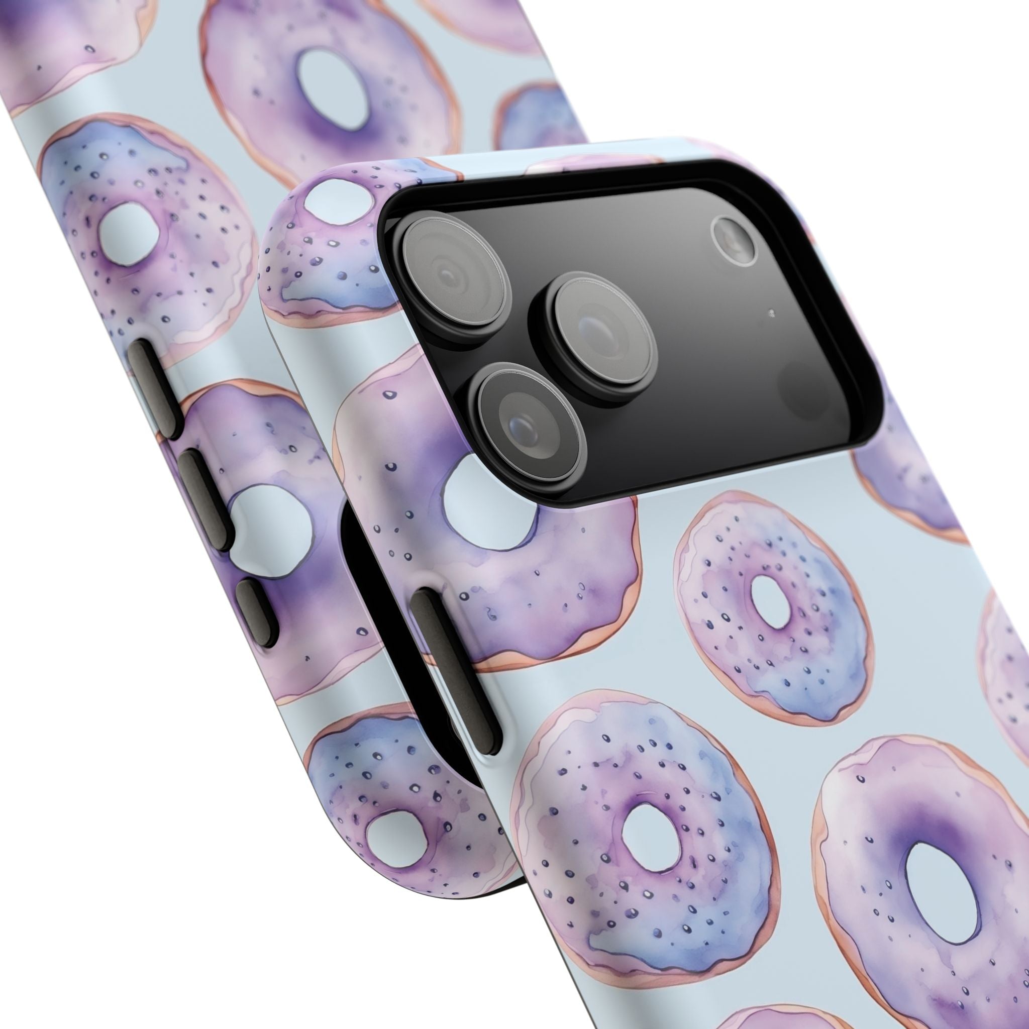 Purple Donuts Impact-Resistant Cases