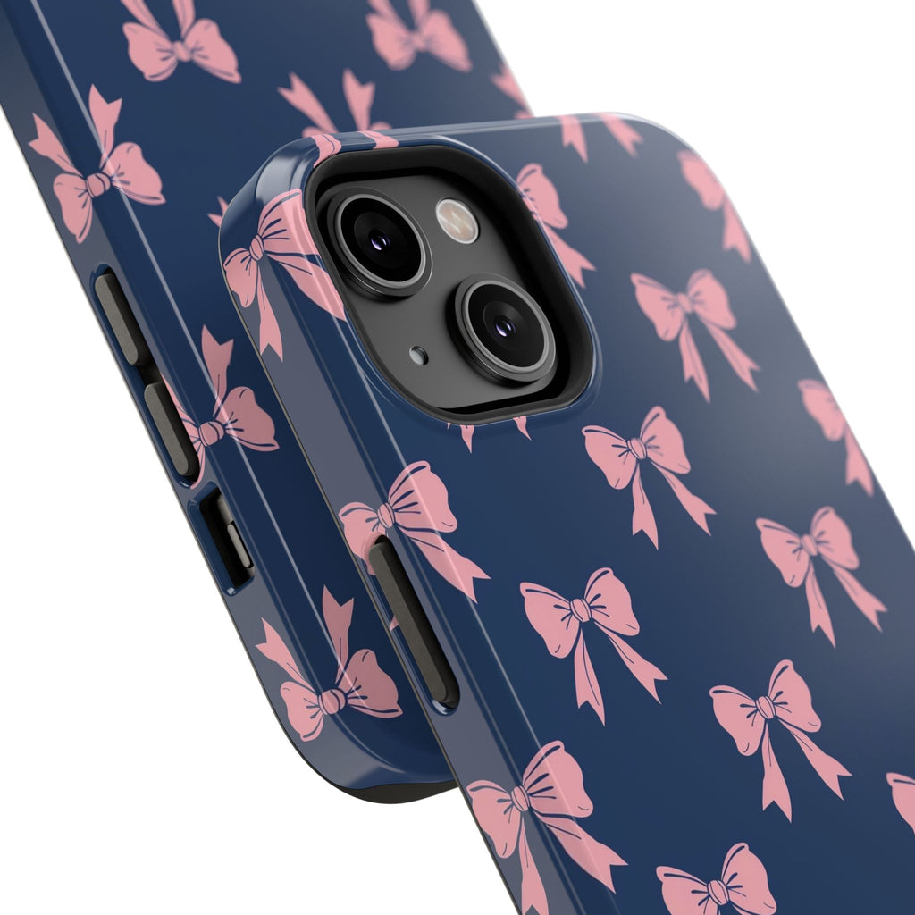Chic Bow Impact-Resistant Phone Case