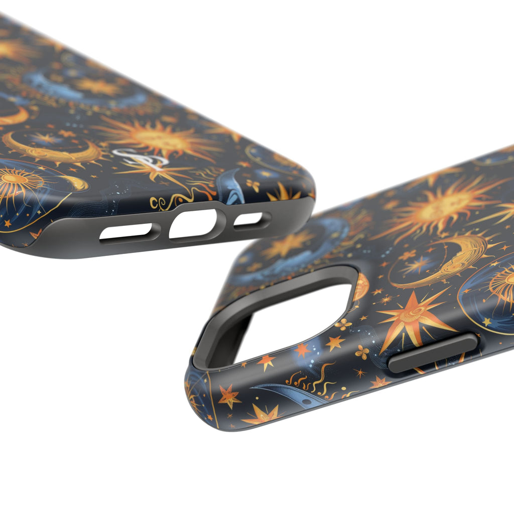 Celestial Sun and Moon Impact-Resistant Phone Case