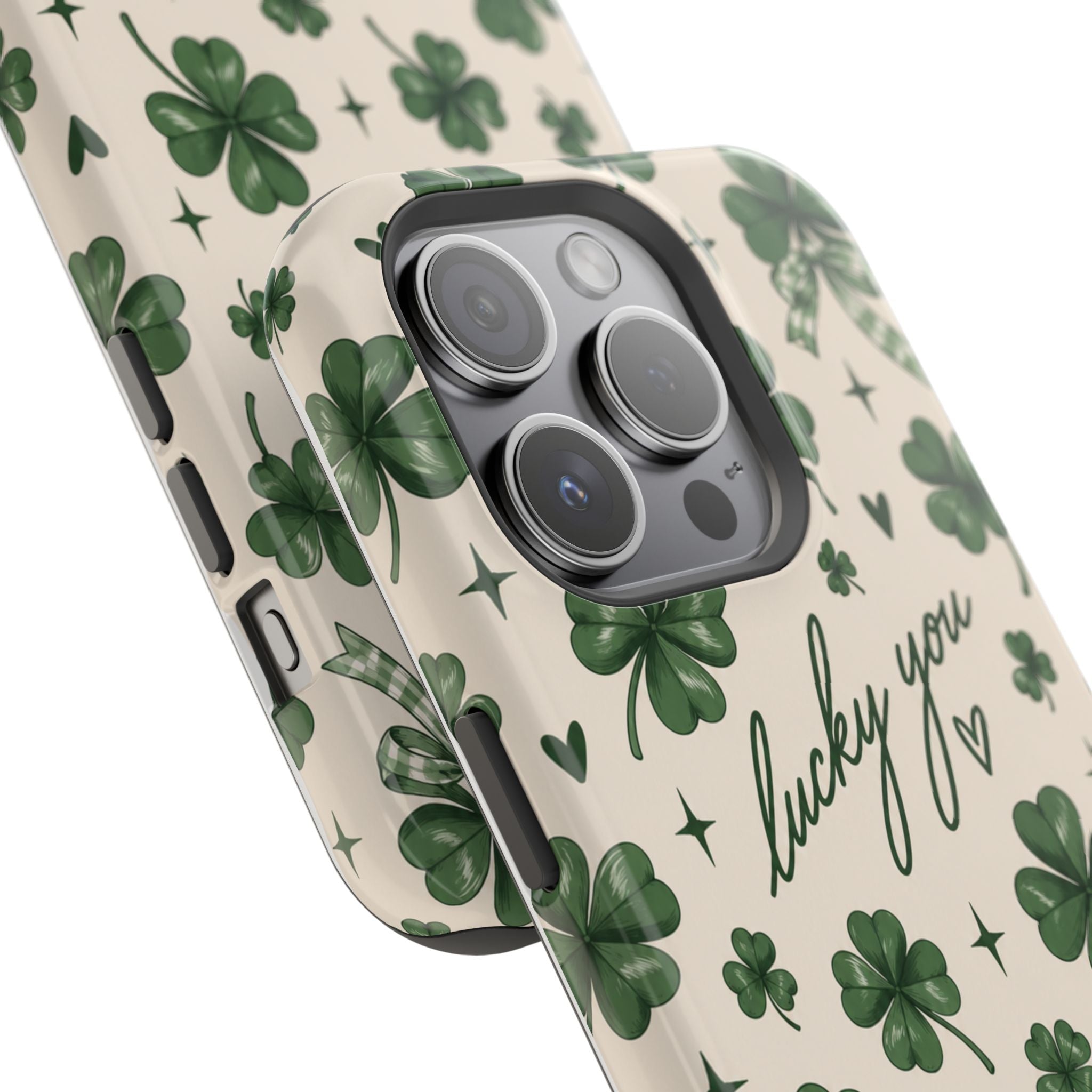 Lucky You Clover Magnetic Impact Phone Case