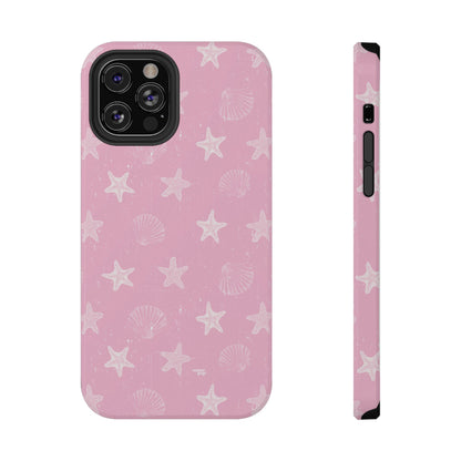 Pink Coastal Impact-Resistant Phone Case