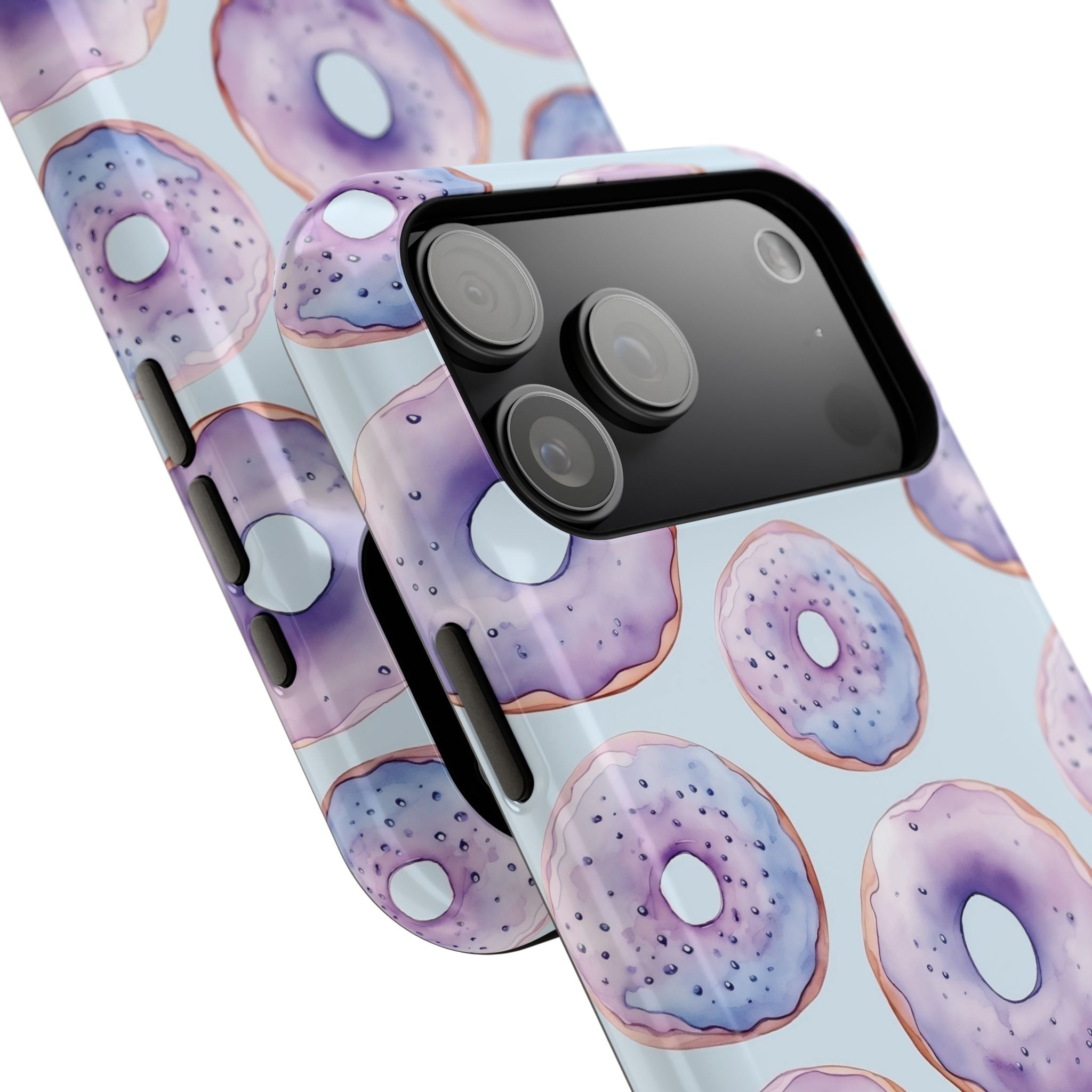 Purple Donuts Impact-Resistant Cases