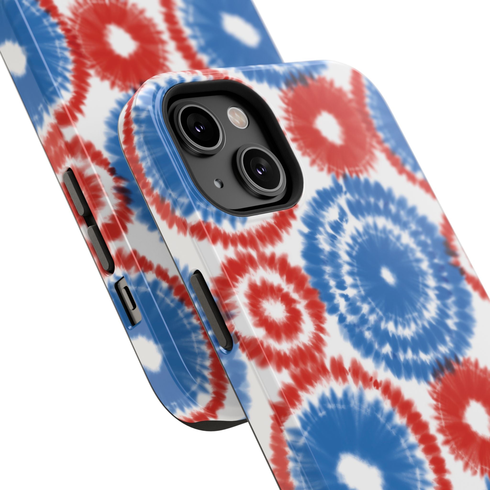 Patriotic Tie Dye Impact Resistant Phone Case