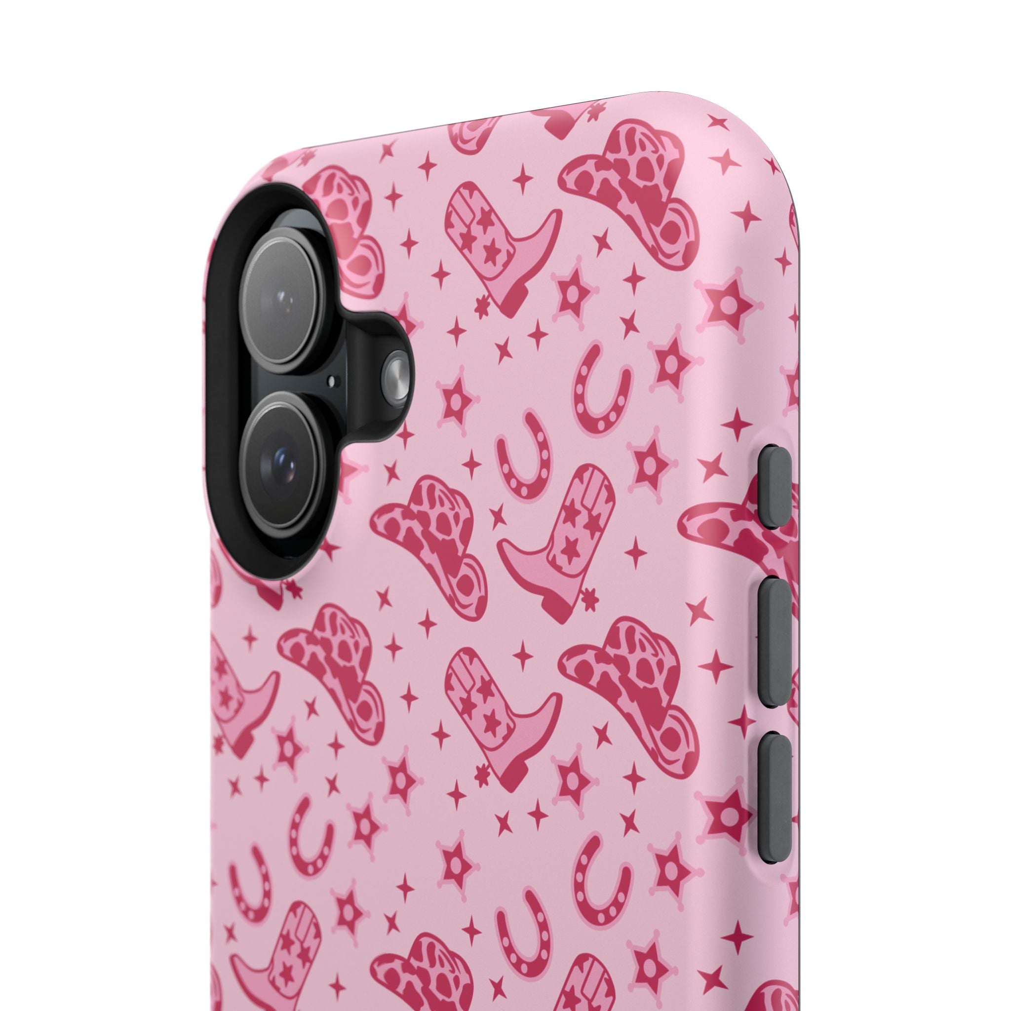 Pink Cowgirl Impact-Resistant Case