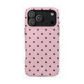 Pink Polka Dot Magnetic Case