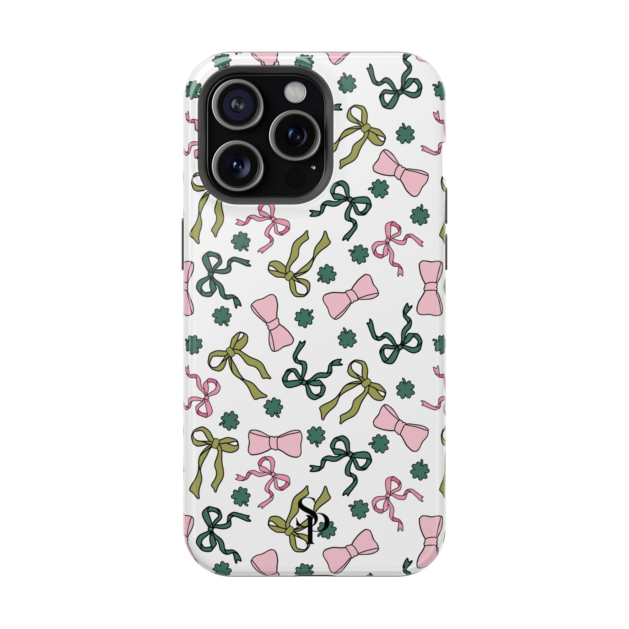 Bows and Shamrocks Magnetic Phone Case