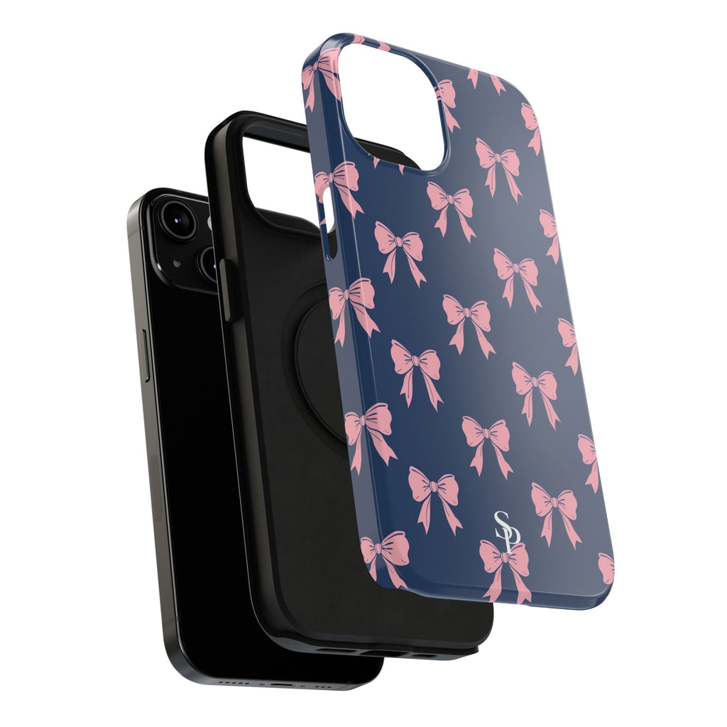 Chic Bow Impact-Resistant Phone Case