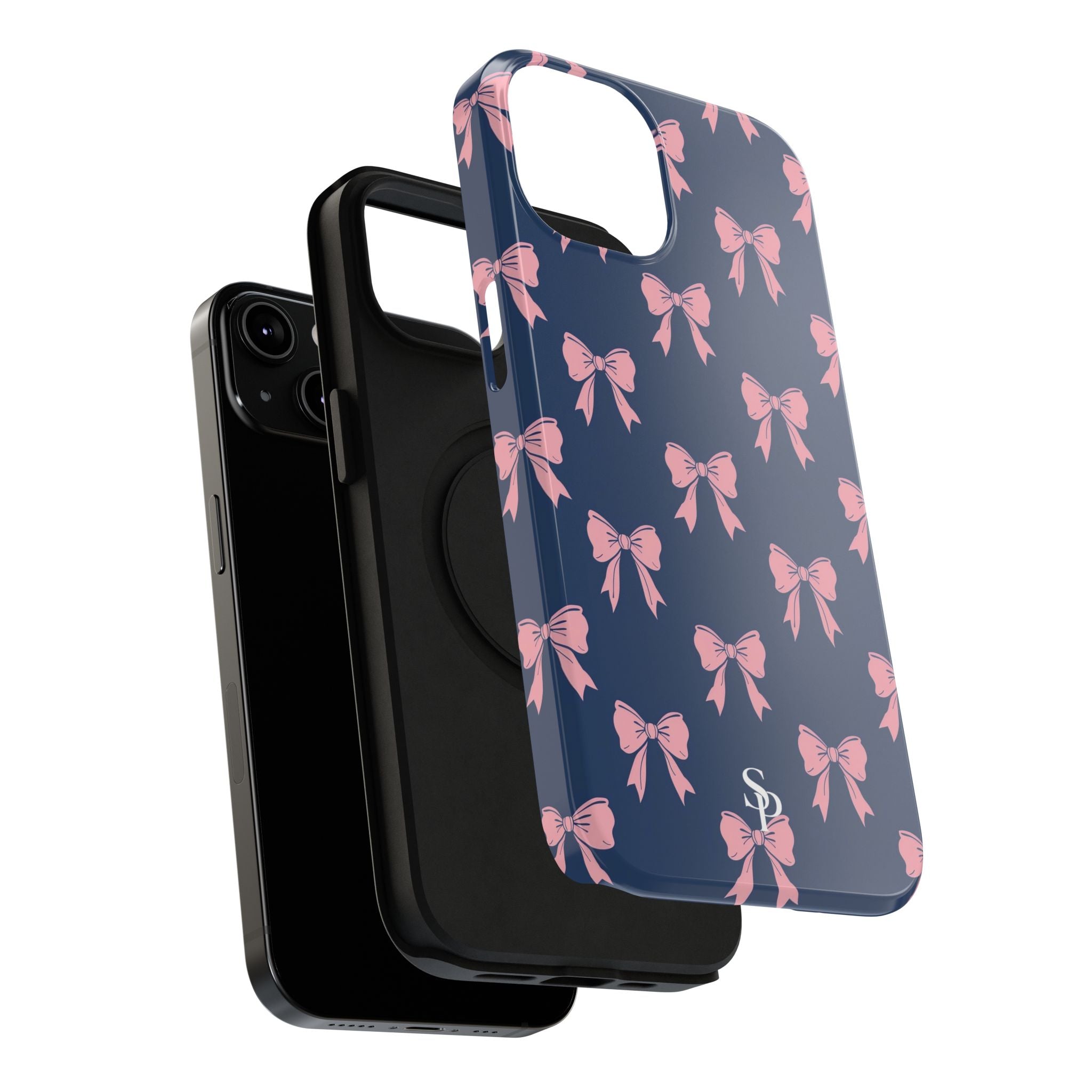 Chic Bow Impact-Resistant Phone Case